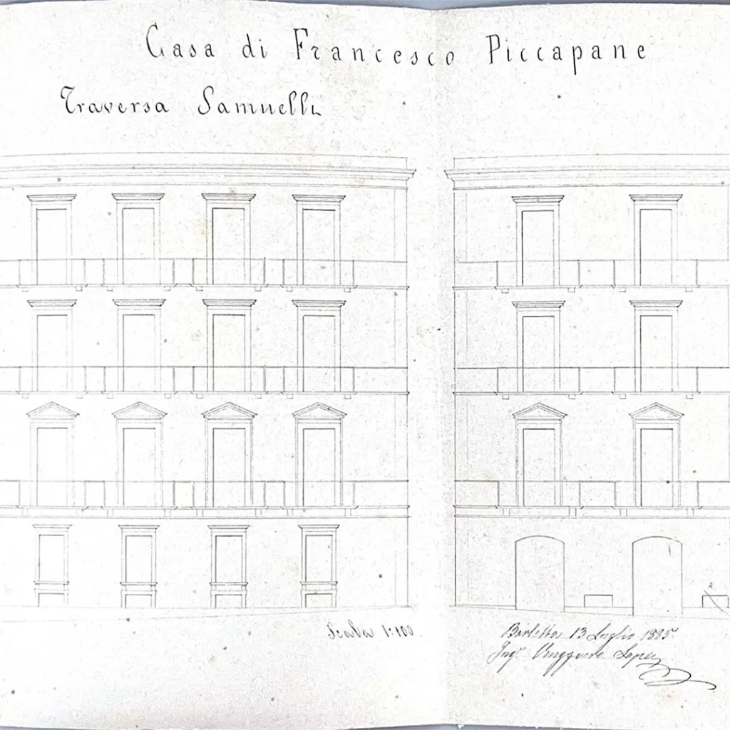 L'edificio che ospita il Bed and Breakfast a Barletta.